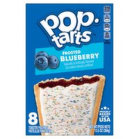 Pop-Tarts Frosted Blueberry Toaster Pastries, 8 count, 13.5 oz, 13.5 Ounce