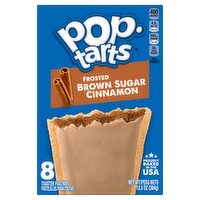 Pop-Tarts Frosted Brown Sugar Cinnamon Toaster Pastries, 8 count, 13.5 oz, 13.5 Ounce