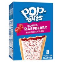 Pop-Tarts Frosted Raspberry Toaster Pastries, 8 count, 13.5 oz