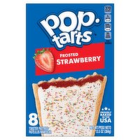 Pop-Tarts Frosted Strawberry Toaster Pastries, 8 count, 13.5 oz