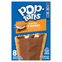 Pop-Tarts Frosted S'mores Toaster Pastries, 8 count, 13.5 oz, 13.5 Ounce