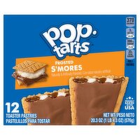 Pop-Tarts Frosted S'Mores Toaster Pastries, 12 count, 20.3 oz