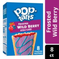 Pop-Tarts Frosted Wild Berry Toaster Pastries, 8 count, 13.5 oz