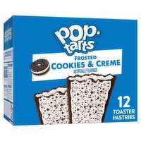 Pop-Tarts Frosted Cookies & Crème Toaster Pastries, 12 count, 20.3 oz