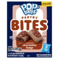 Pop-Tarts Frosted Chocolatey Fudge Tasty Filled Pastry Bites, 1.4 oz, 5 count