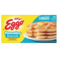 Kellogg's Eggo Buttermilk Pancakes, 12 count, 14.8 oz, 14.8 Ounce