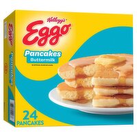 Kellogg's Eggo Buttermilk Pancakes Family Pack, 24 count, 29.6 oz