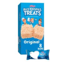 Kellog's Rice Krispies Treats Original Crispy Marshmallow Squares, 0.78 oz, 8 count
