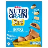 Kellogg's Nutri-Grain Bites Chocolatey Banana Soft Baked Mini Bars, 1.3 oz, 5 count