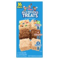 Kellogg's Rice Krispies Treats Crispy Marshmallow Squares Variety Pack, 16 count, 12.1 oz, 12.1 Ounce