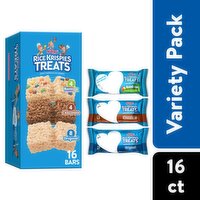 Kellogg's Rice Krispies Treats Crispy Marshmallow Squares Variety Pack, 16 count, 12.1 oz