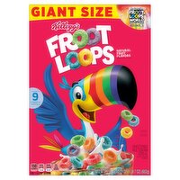 Kellogg's Froot Loops Sweetened Multigrain Cereal Giant Size, 23 oz