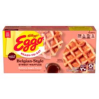 Kellogg's Eggo Buttery Maple Flavor Belgian-Style Street Waffles, 4 count, 7.76 oz