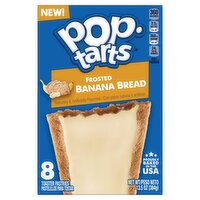 Pop-Tarts Frosted Banana Bread Toaster Pastries, 8 count, 13.5 oz, 13.5 Ounce