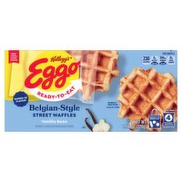 Kellogg's Eggo Vanilla Bean Liège-Style Waffles, 4 count, 7.76 oz