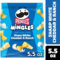 Pringles Mingles Sharp White Cheddar & Ranch Puffed Snacks, 5.5 oz