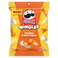 Pringles Mingles Cheddar & Sour Cream Puffed Snacks, 2 oz