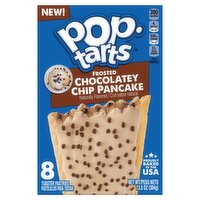 Pop-Tarts Frosted Chocolatey Chip Pancake Toaster Pastries, 8 Count, 13.5 oz