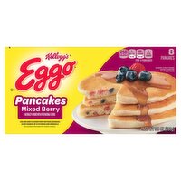 Kellogg's Eggo Mixed Berry Pancakes, 8 count, 9.8 oz