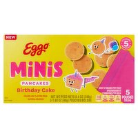 Eggo Minis Birthday Cake Pancakes, 1.69 oz, 5 count