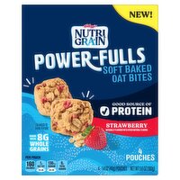 Kellogg's Nutri Grain Power-Fulls  Strawberry Soft Baked Oat Bites, 1.4 oz, 4 count