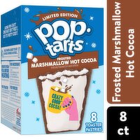 Pop-Tarts Frosted Marshmallow Hot Cocoa Toaster Pastries Limited Edition, 8 count, 13.5 oz