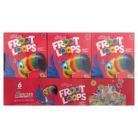 Kellogg's Froot Loops Sweetened Multigrain Cereal, 0.95 oz, 6 count