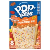 Pop-Tarts Frosted Pumpkin Pie Toaster Pastries Limited Edition, 8 count, 13.5 oz