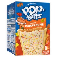 Pop-Tarts Frosted Pumpkin Pie Toaster Pastries Limited Edition, 8 count, 13.5 oz