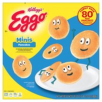 Kellogg's Eggo Minis Pancakes Family Pack, 80 count, 28.2 oz