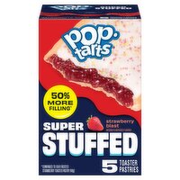 Pop-Tarts Strawberry Blast Super Stuffed Toaster Pastries, 5 count, 10.9 oz, 10.9 Ounce
