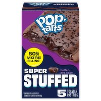 Pop-Tarts Molten Lava Cake Super Stuffed Toaster Pastries, 5 count, 10.9 oz, 10.9 Ounce