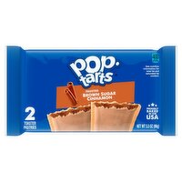 Pop-Tarts Frosted Brown Sugar Cinnamon Toaster Pastries, 2 count, 3.3 oz