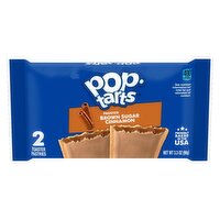 Pop-Tarts Frosted Brown Sugar Cinnamon Toaster Pastries, 2 count, 3.3 oz