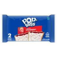 Pop-Tarts Frosted Strawberry Toaster Pastries, 2 count, 3.3 oz