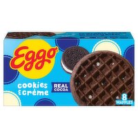 Eggo Cookies & Creme Waffles, 8 count, 9.8 oz