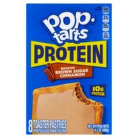 Pop-Tarts Protein Boostin' Brown Sugar Cinnamon Toaster Pastries, 8 count, 14.3 oz, 14.3 Ounce