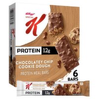 Kellogg's Special K Chocolatey Chip Cookie Dough Protein Meal Bars, 1.59 oz, 6 count