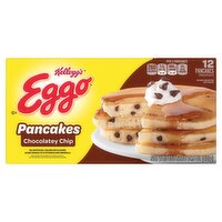 Kellogg's Eggo Chocolatey Chip Pancakes, 12 count, 14.8 oz, 14.8 Ounce