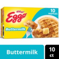 Kellogg's Eggo Buttermilk Waffles, 10 count, 12.3 oz