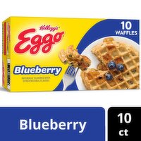 Kellogg's Eggo Blueberry Waffles, 10 count, 12.3 oz