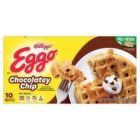 Kellogg's Eggo Chocolatey Chip Waffles, 10 count, 12.3 oz