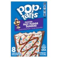 Pop-Tarts Frosted Hot Fudge Sundae Toaster Pastries, 8 count, 13.5 oz, 13.5 Ounce