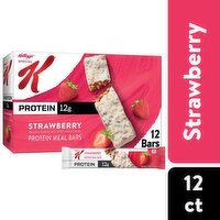 Kellogg's Special K Strawberry Protein Meal Bars Value Size, 1.59 oz, 12 count