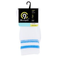C9 Champion Youth Crew Socks, Large, 3-9, 3 pair