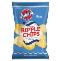 State Line Original Ripple Potato Chips, 5.5 oz
