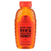 Nature Nate's 100% Pure Raw & Unfiltered Honey, 16 oz