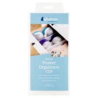 Whitmor Medium Drawer Organizers, 2 count