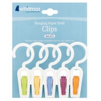 Whitmor Hanging Super Hold Clips, 5 count