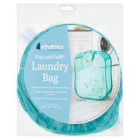 Whitmor Pop and Fold Laundry Bag, 1 Each